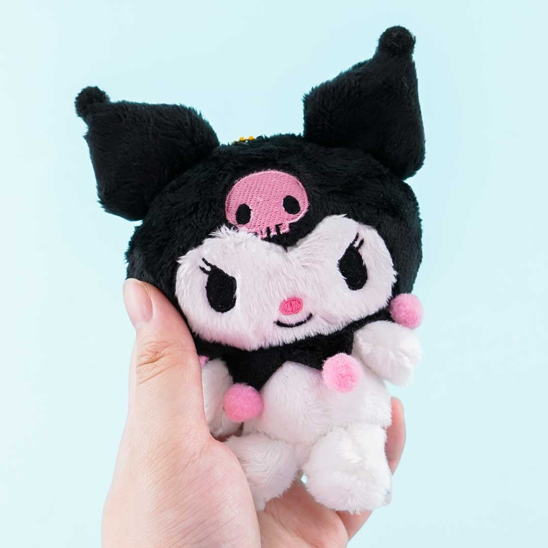 Kuromi Howa Howa Plushie Charm - Medium