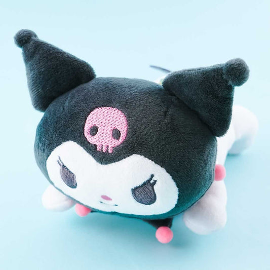 Lying Kuromi Plushie Pass Case & Bag Charm
