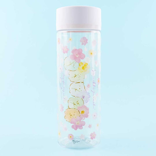 Sumikko Gurashi Spring Sakura Flowers Clear Water Bottle