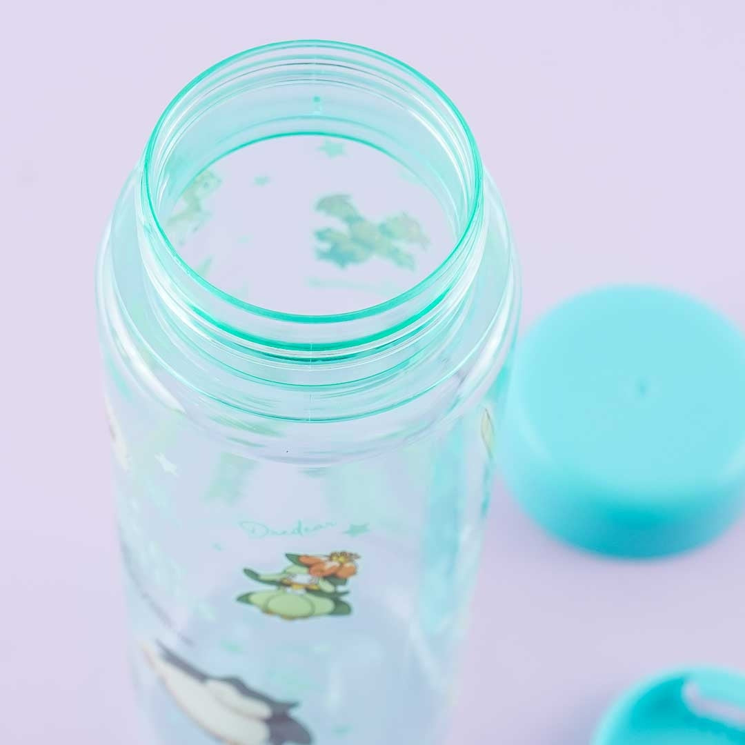 Pokemon Clear Water Bottle - Leafy