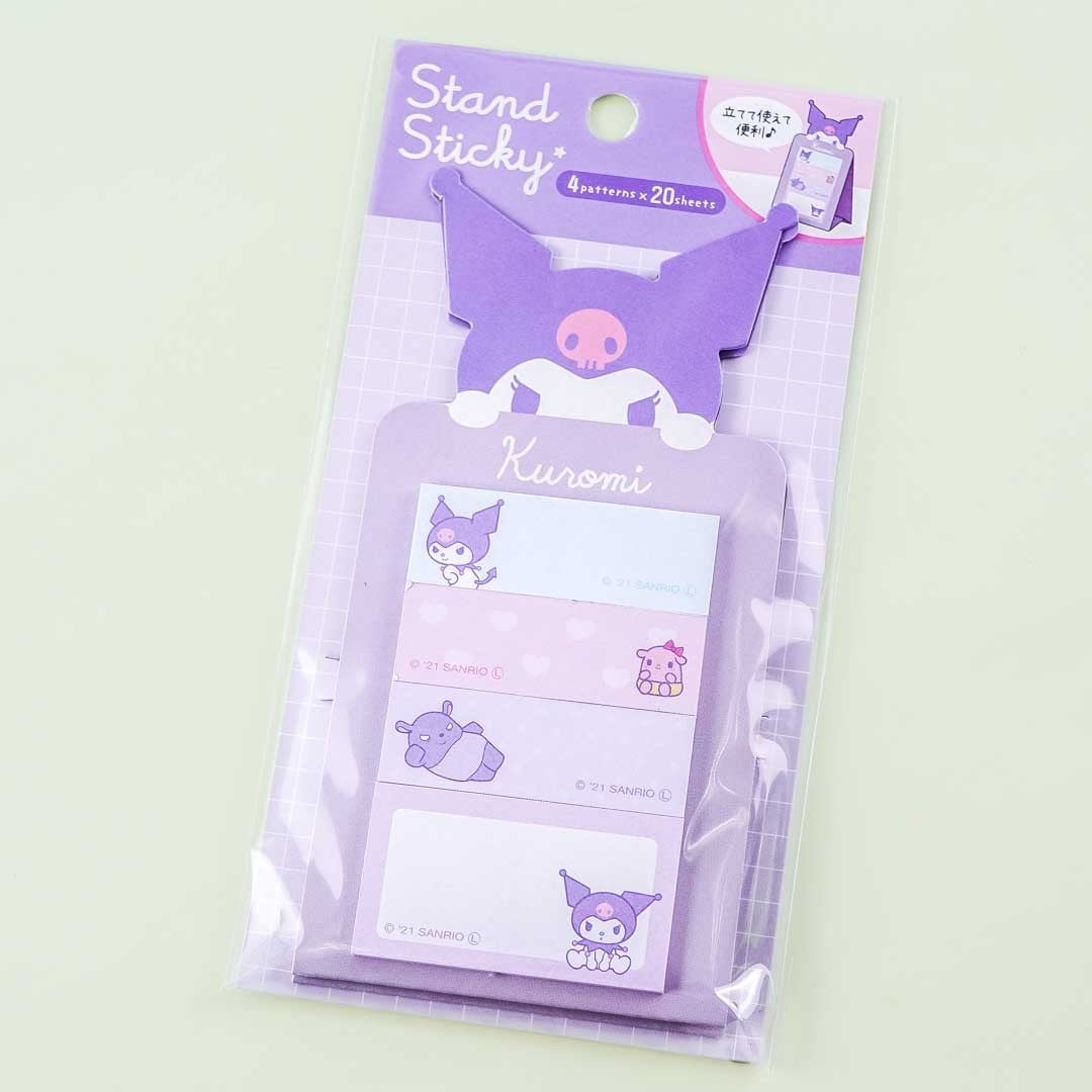 Kuromi Sticky Notes With Stand