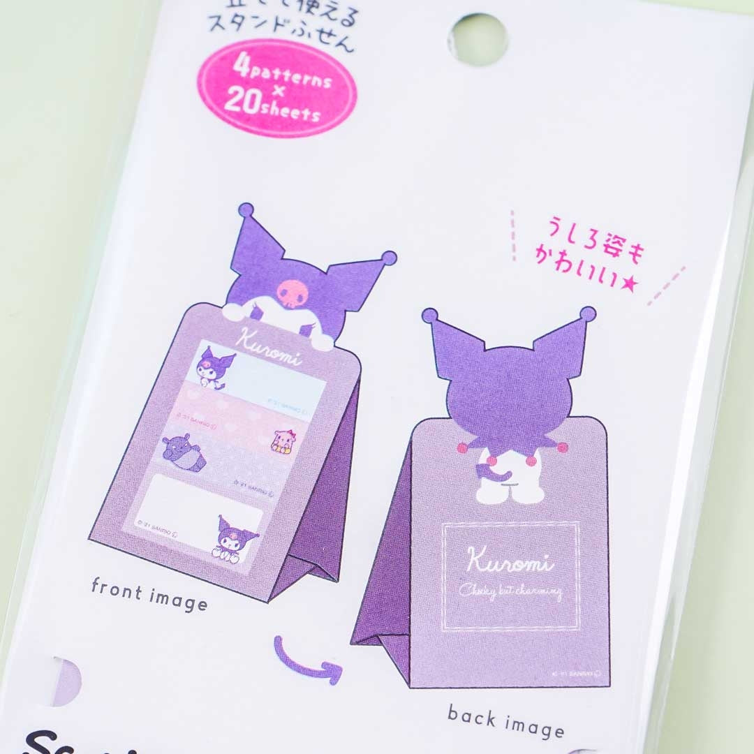 Kuromi Sticky Notes With Stand