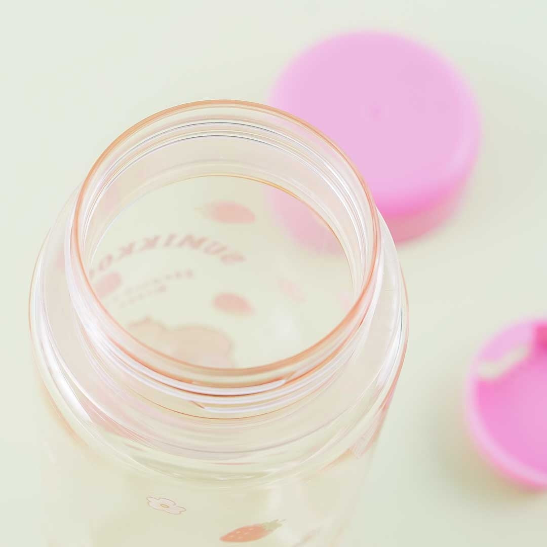 Sumikko Gurashi Strawberry Fair Transparent Water Bottle