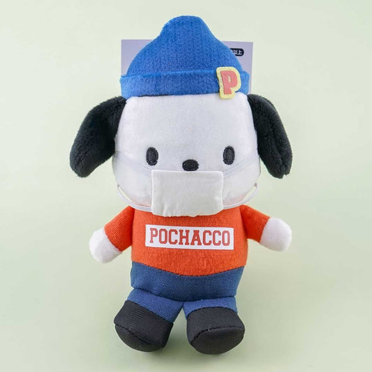 Pochacco Masked Plushie Charm - Medium