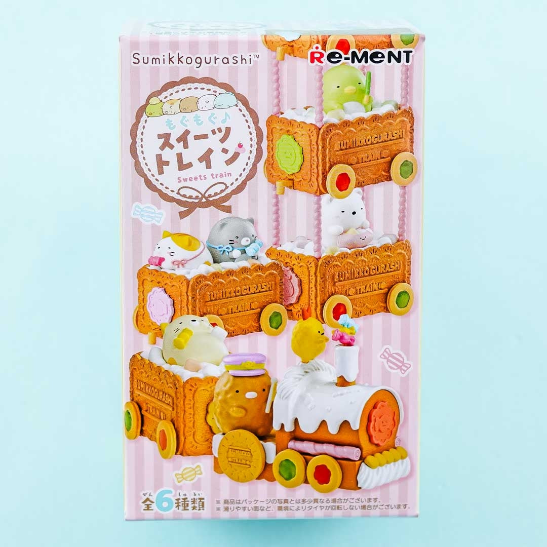 Re-Ment Sumikko Gurashi Mogumogu Sweets Train