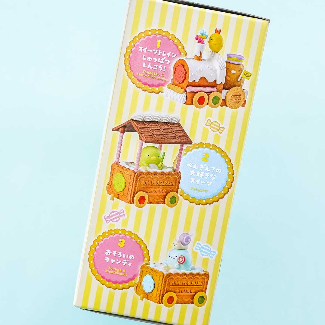 Re-Ment Sumikko Gurashi Mogumogu Sweets Train