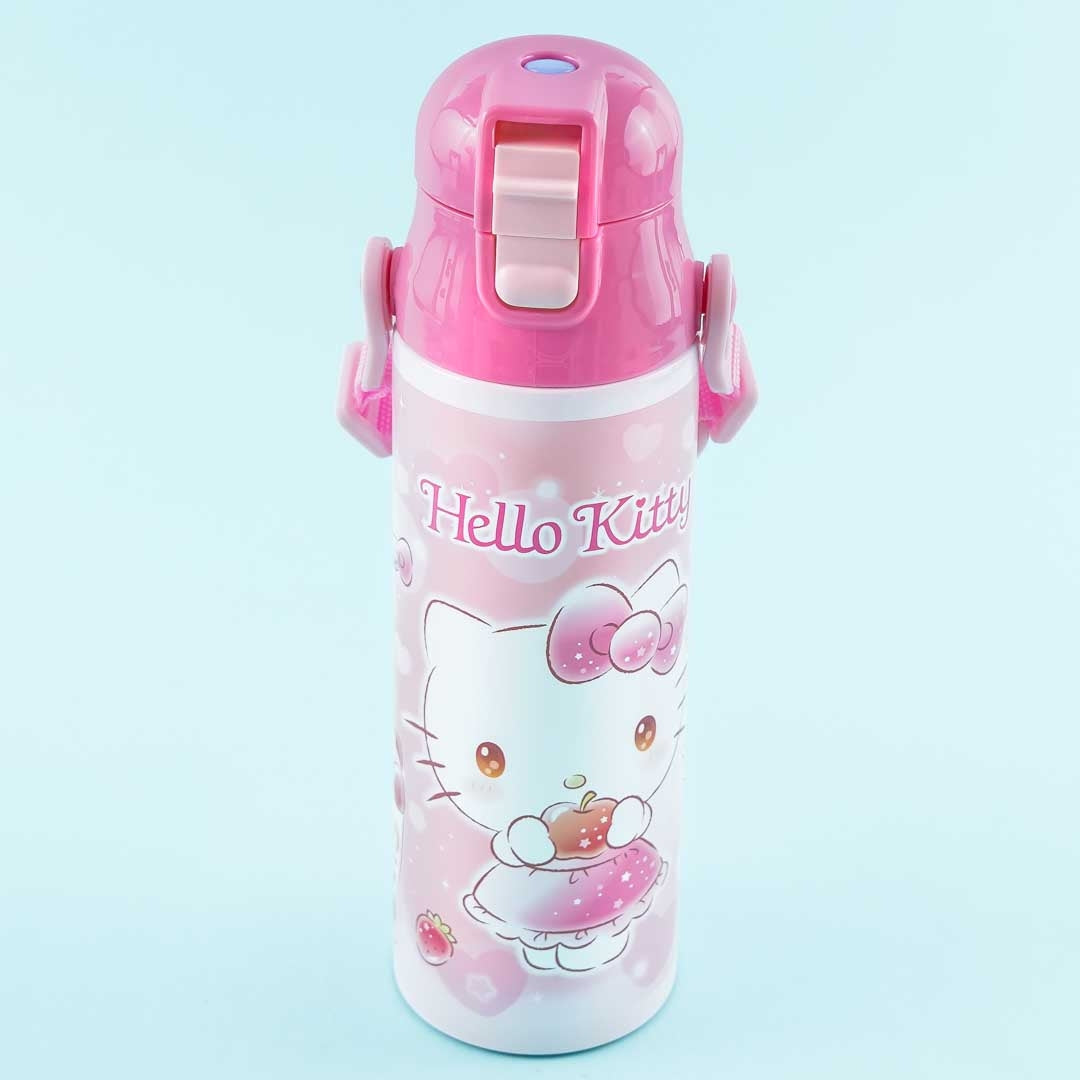 Hello Kitty Kirakira Sweets One-Push Water Bottle