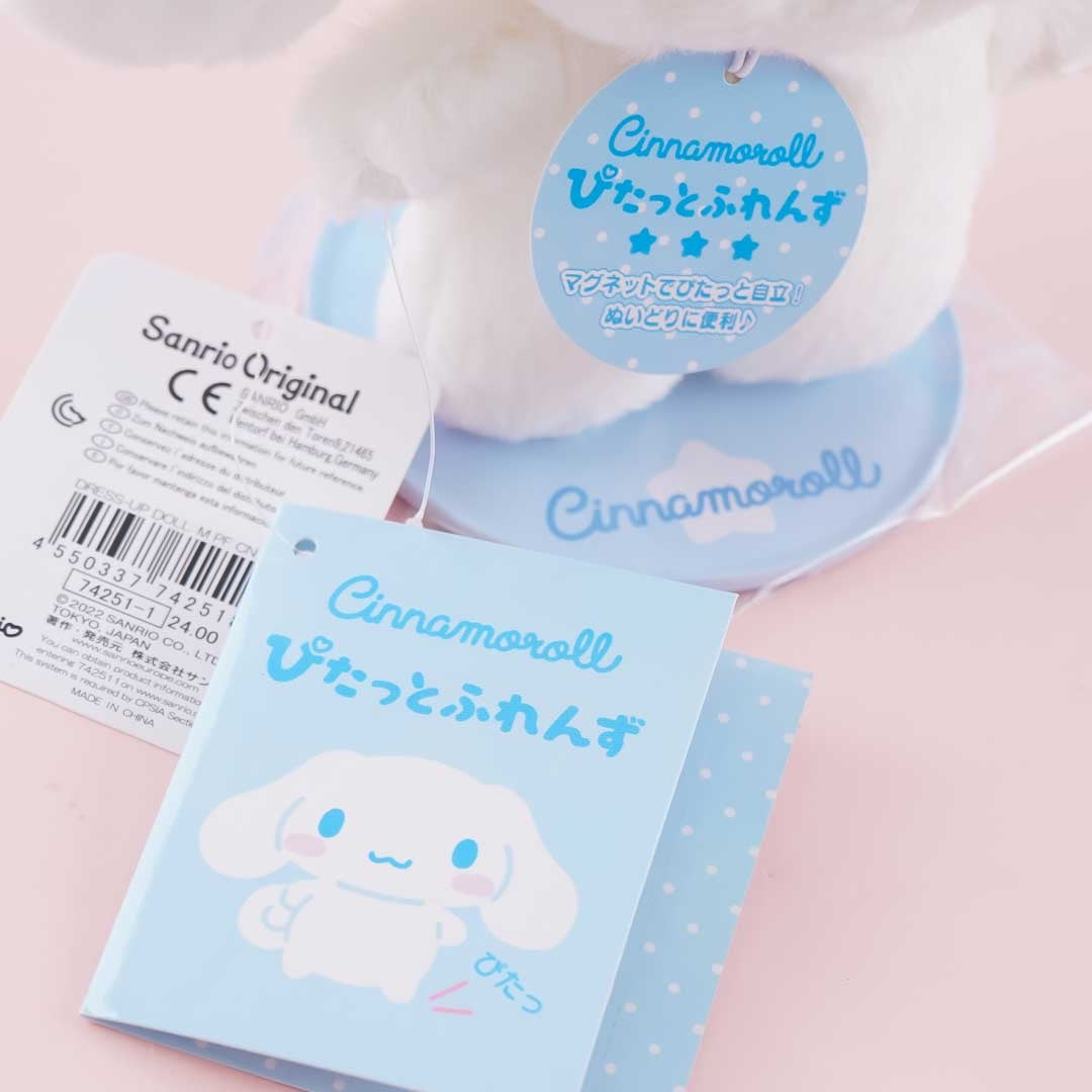 Sanrio Pitatto Friends Plushie - Cinnamoroll / Medium