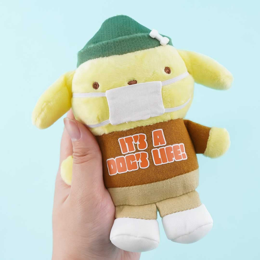 Pompompurin Masked Plushie Charm - Medium