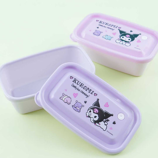 Kuromi & Friends Rectangular Food Container Set
