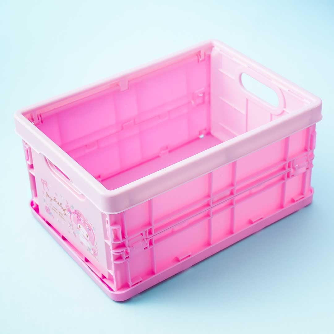 My Melody Flowery Folding Storage Basket