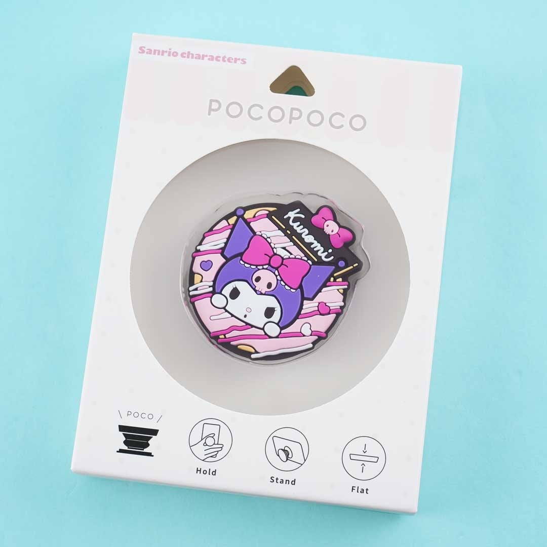 Kuromi Donut Die-Cut PocoPoco Smartphone Ring
