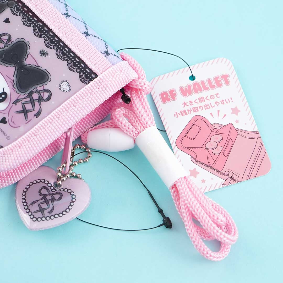 My Melody & Kuromi Gothic Lolita Bi-Fold Wallet