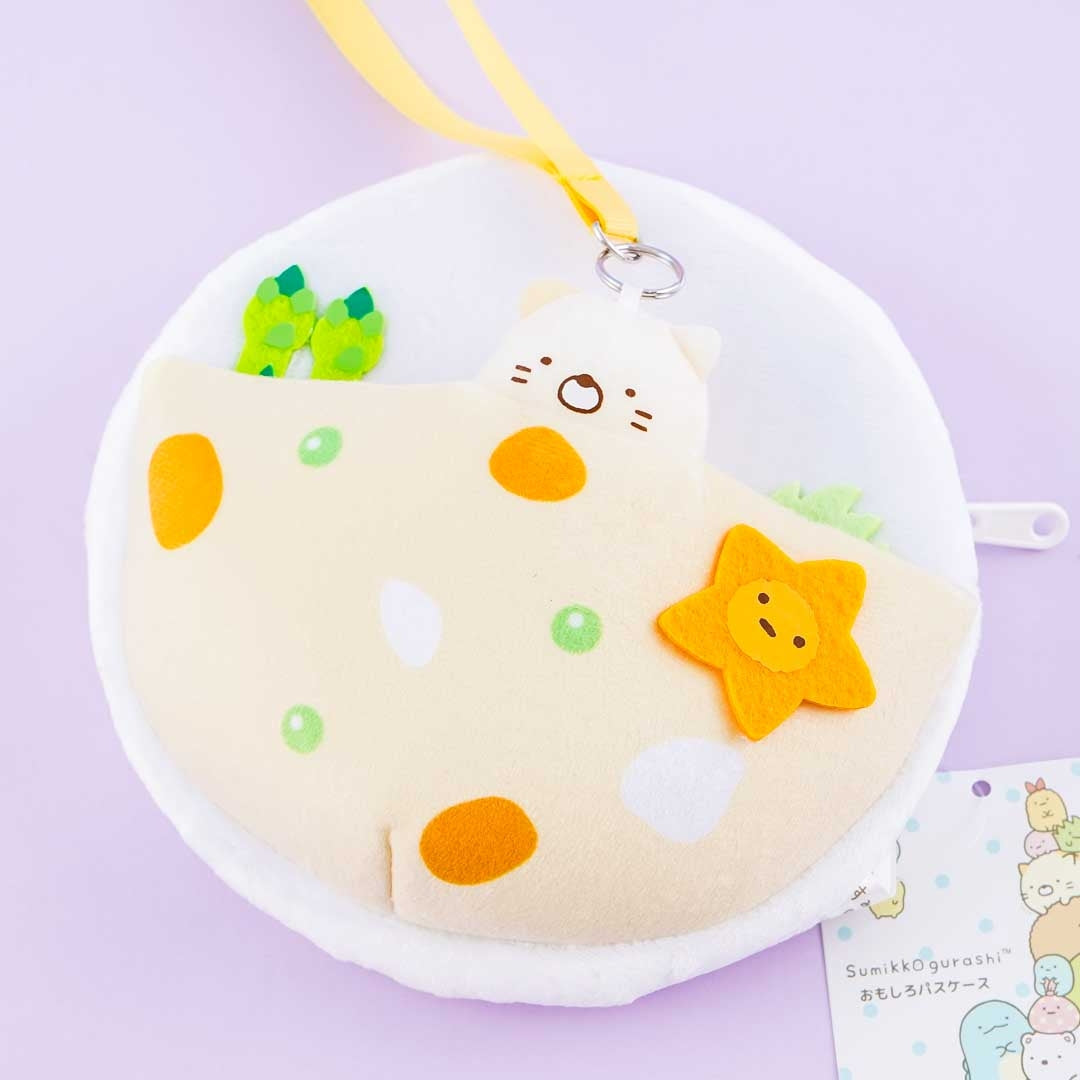 Sumikko Gurashi Funny Pass Case - Neko
