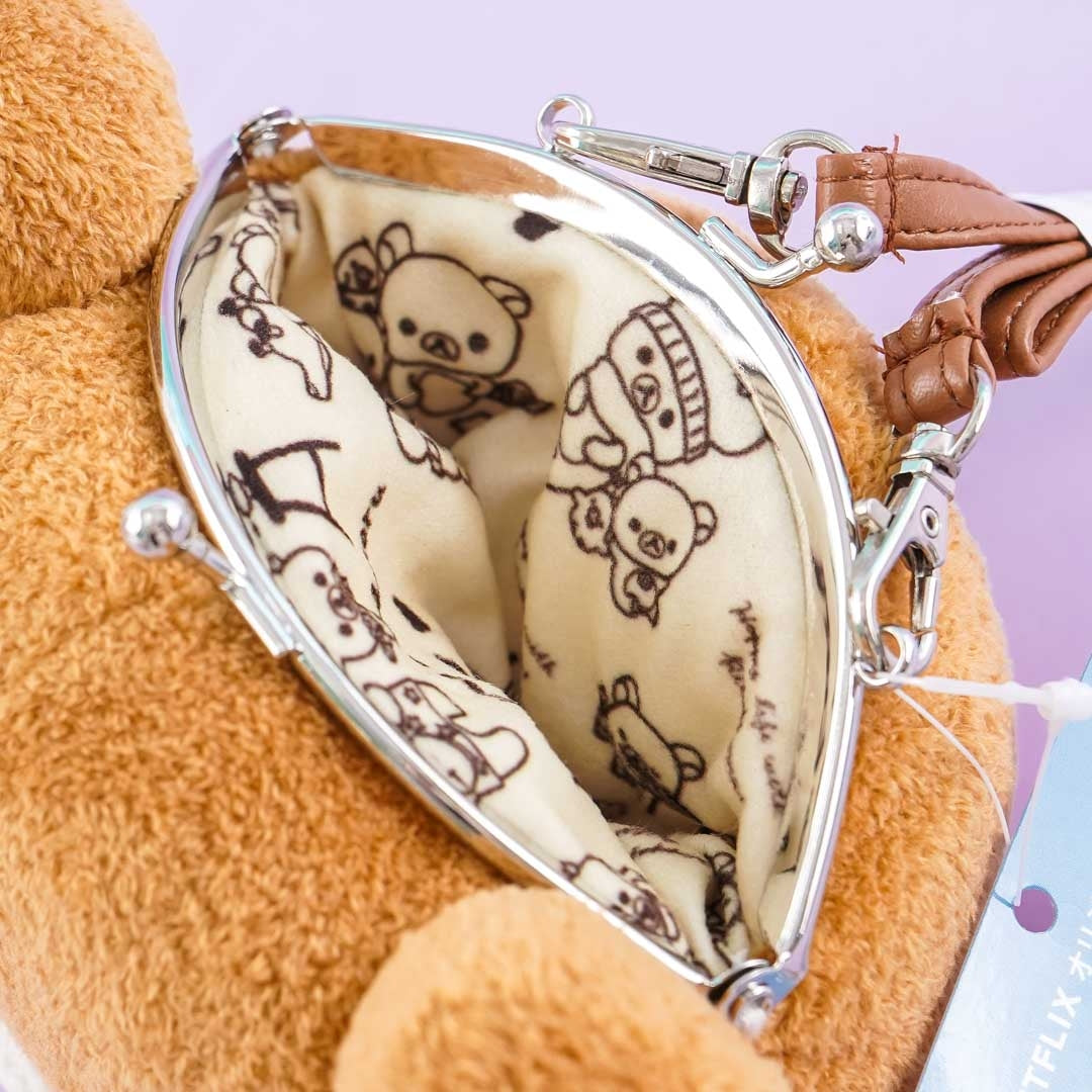 Rilakkuma & Kaoru-san Big Head Sling Pouch - Rilakkuma