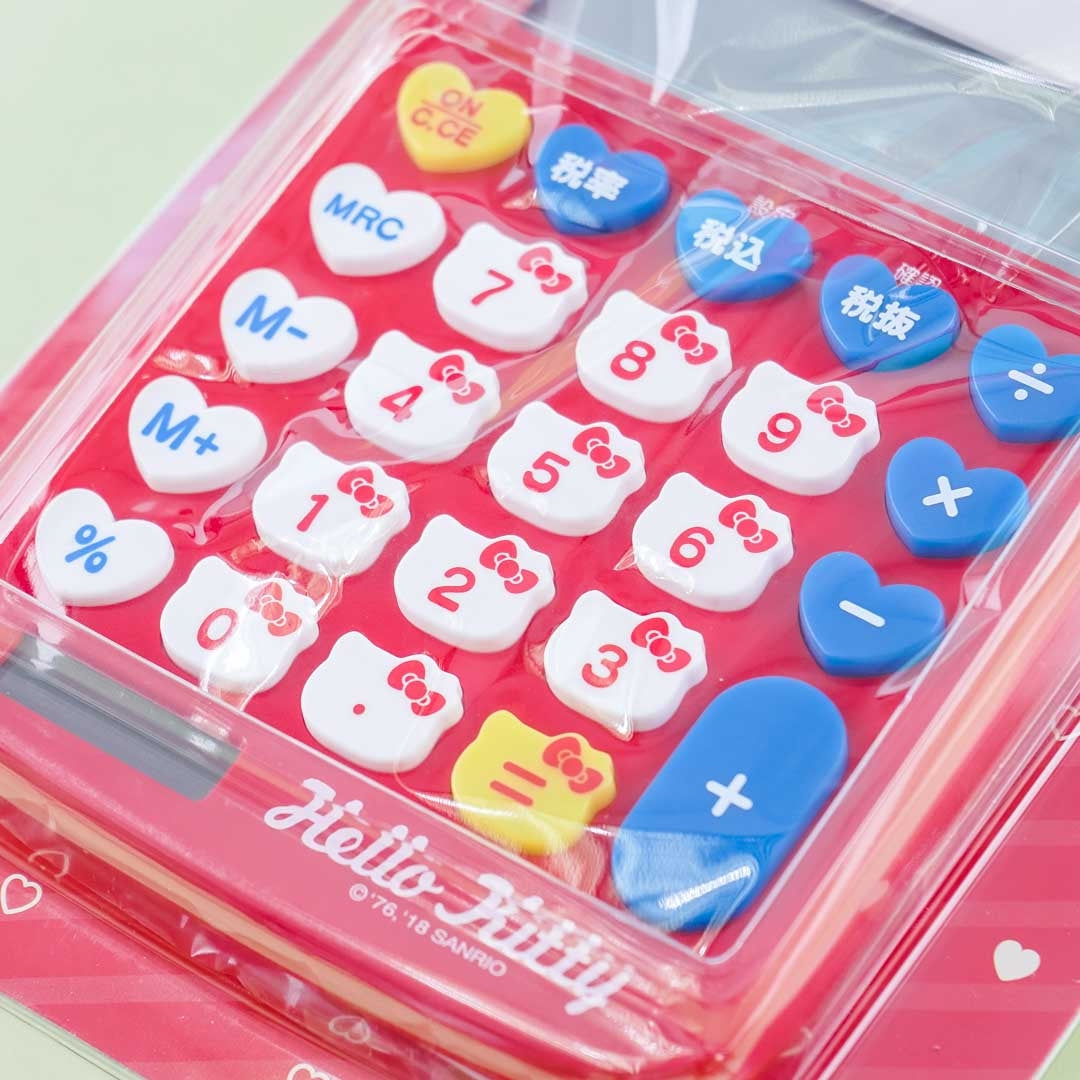 Hello Kitty Die-cut Key Calculator