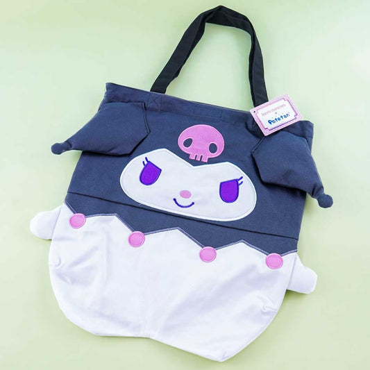 Kuromi x Potetan Die-cut Tote Bag
