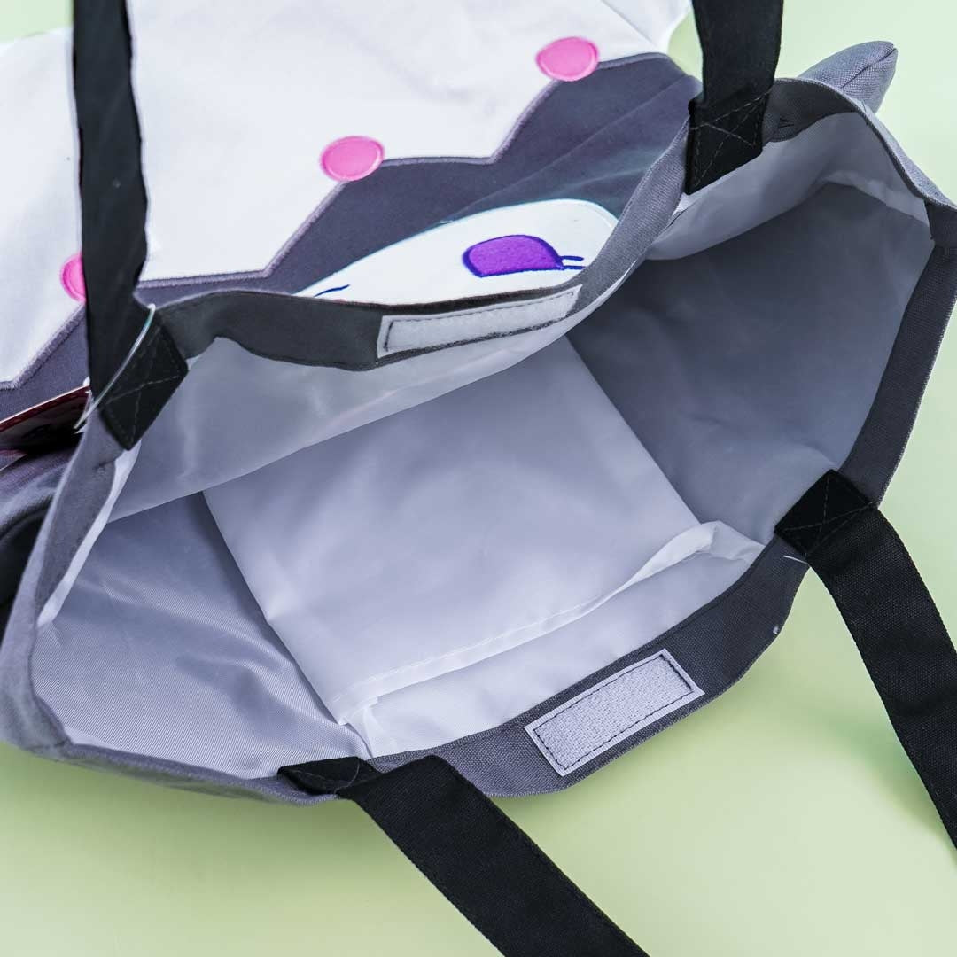 Kuromi x Potetan Die-cut Tote Bag