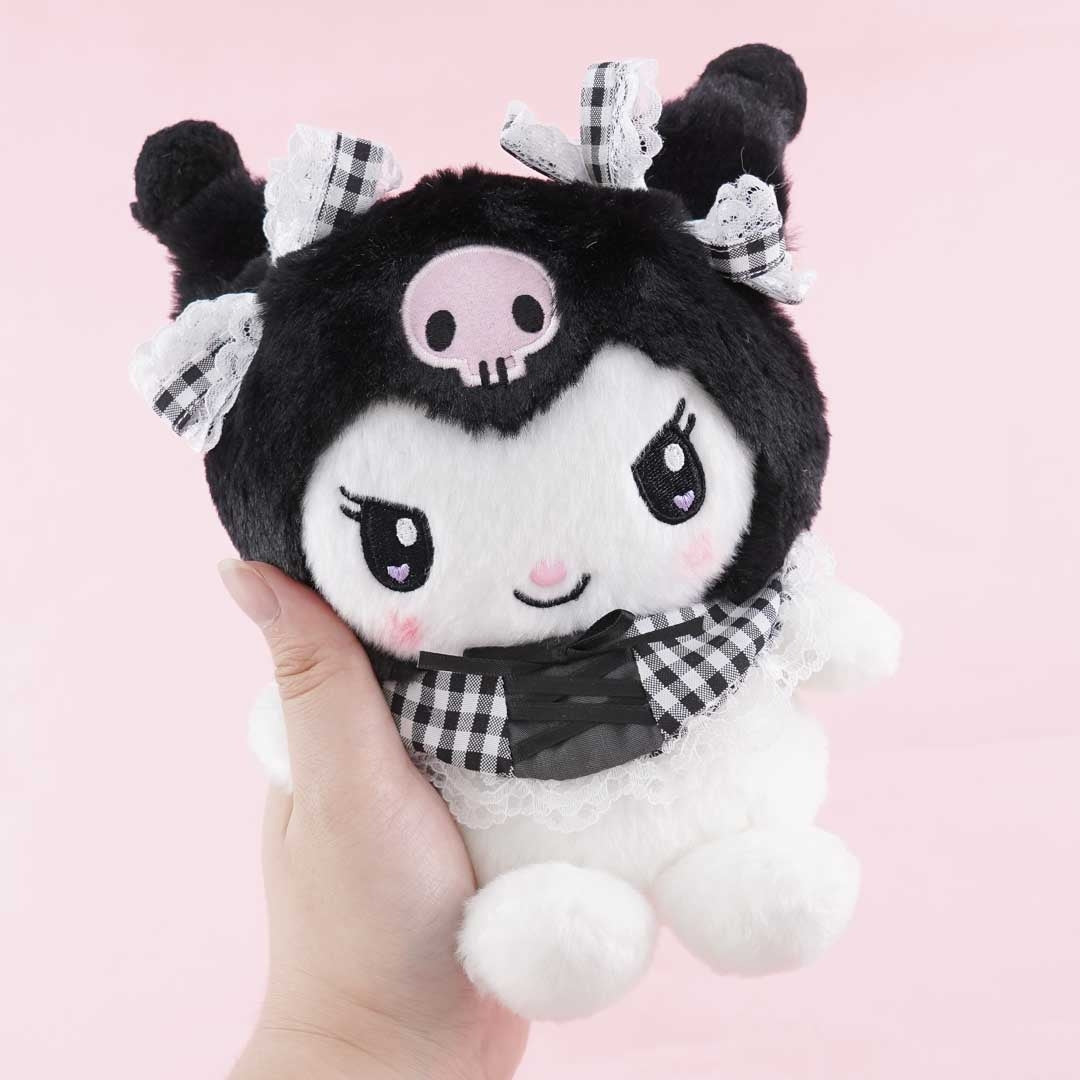 Kuromi Gingham Lolita Plushie - Mini