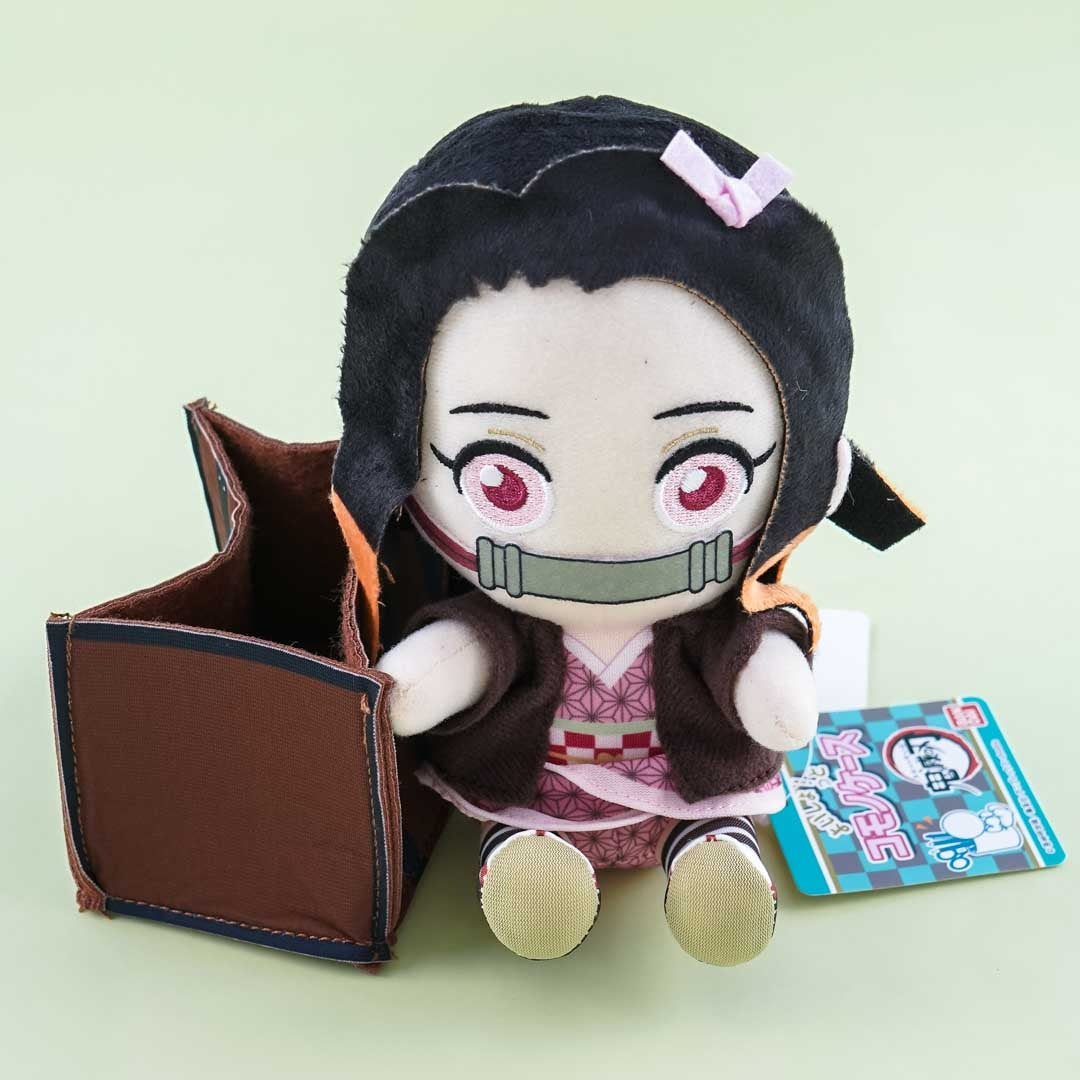 Demon Slayer Plushie With Storage Holder - Nezuko Kamado / Medium
