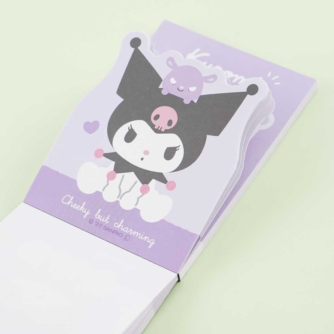 Kuromi Cheeky But Charming Die-Cut Memo Pad