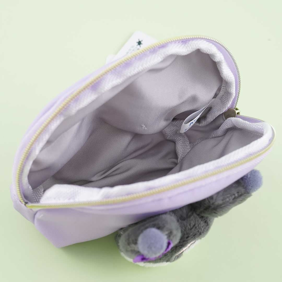 Kuromi Fluffy Face Tissue Pouch