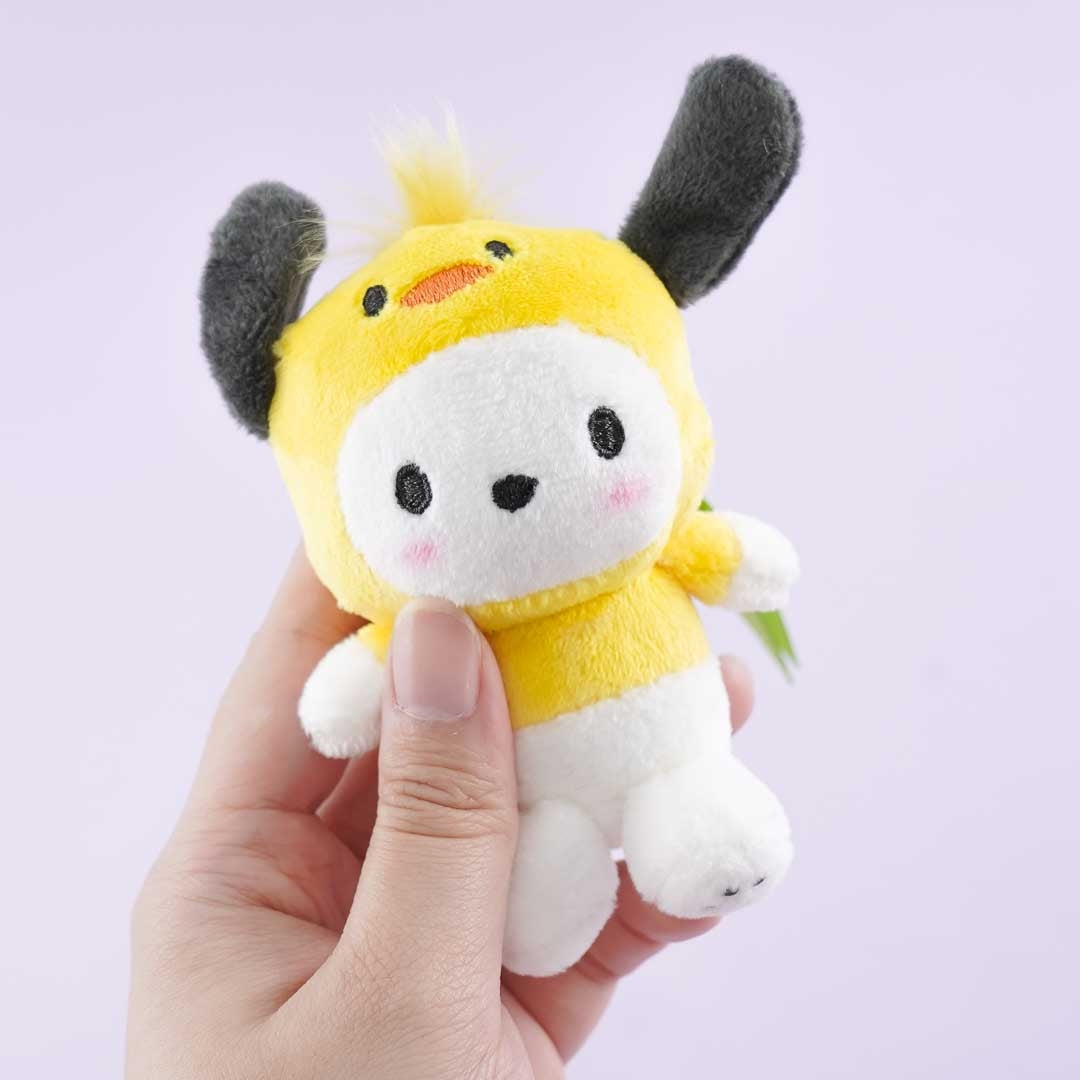 Pochacco Kigurumi Plushie Bag Charm - Mini