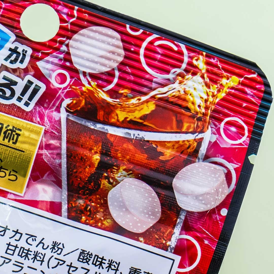 Morinaga Large Grain Ramune Candy - Strong Carbonated Shuwa Cola
