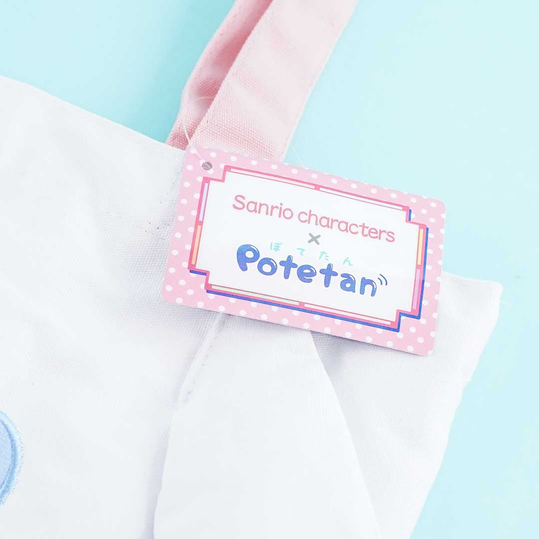 Cinnamoroll x Potetan Die-cut Tote Bag