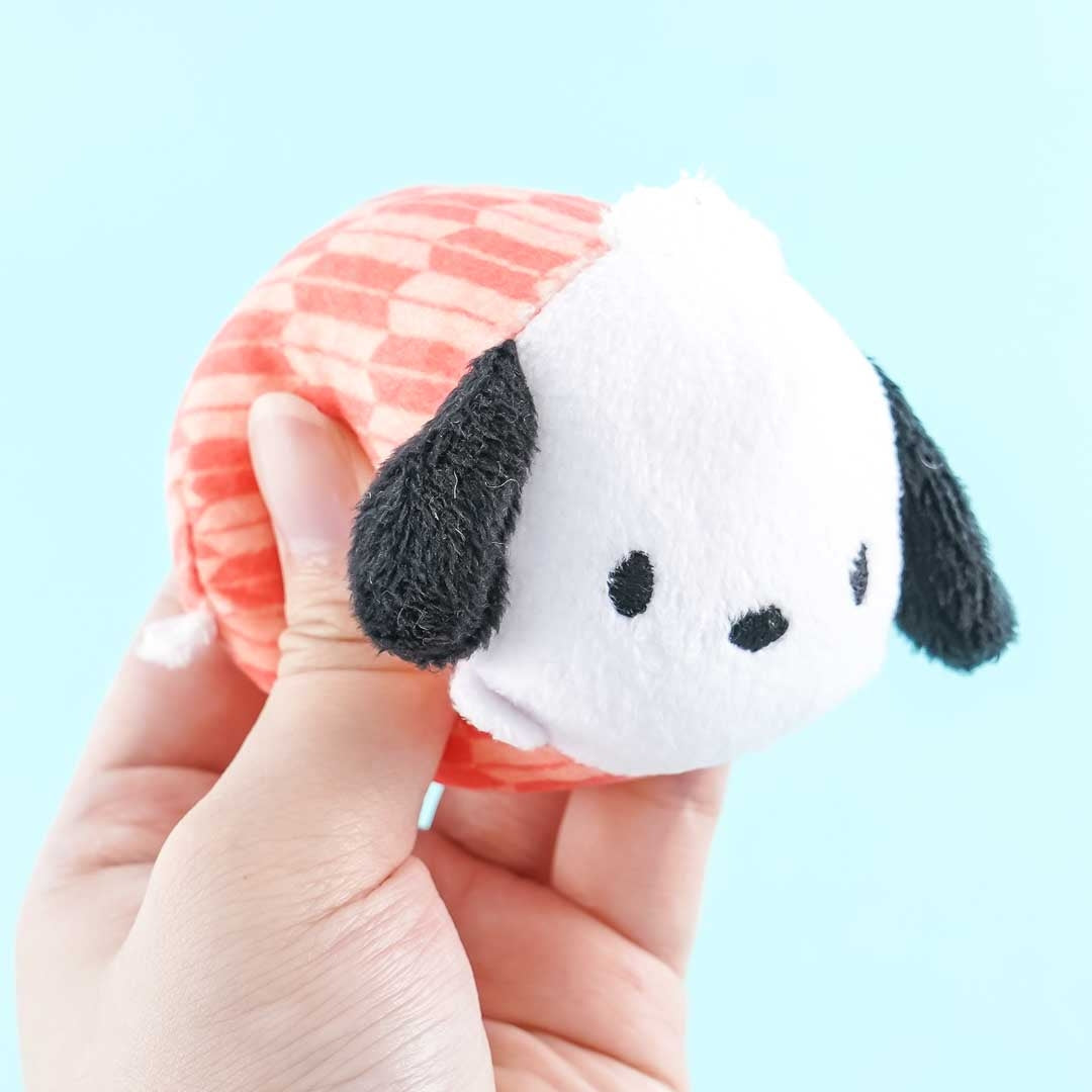 Pochacco Roll Bean Bag Plushie - Mini