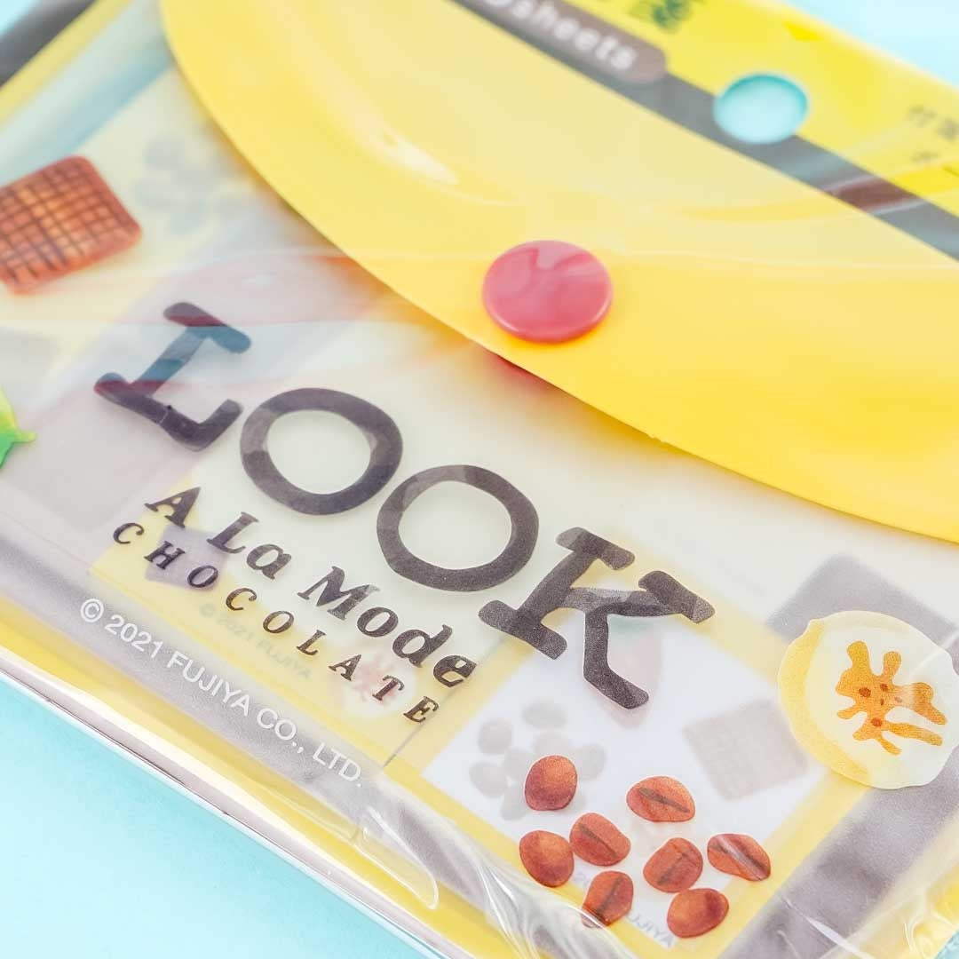 LOOK Chocolate Sticky Notes With Pouch