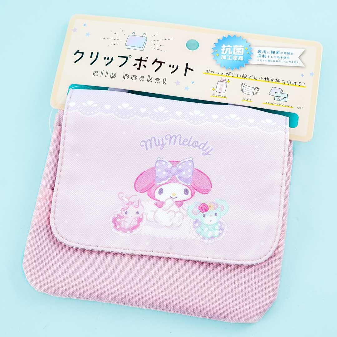 My Melody Hang Out Pocket Clip Pouch
