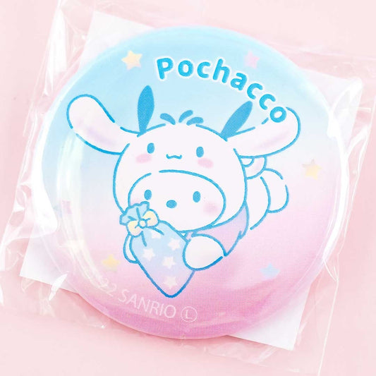 Cinnamoroll 20th Anniversary Badge - Pochacco