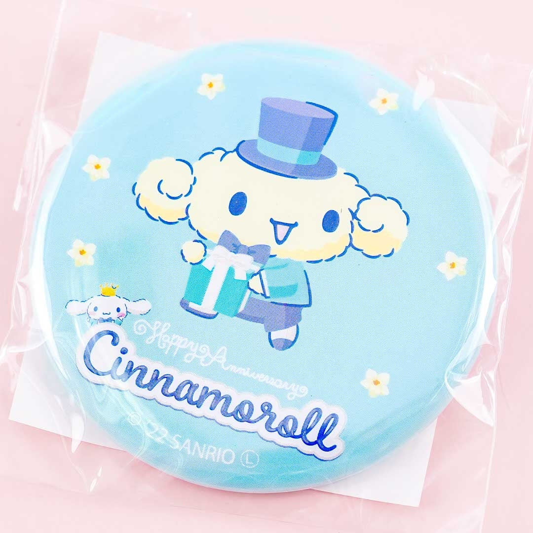 Cinnamoroll 20th Anniversary Badge - Espresso
