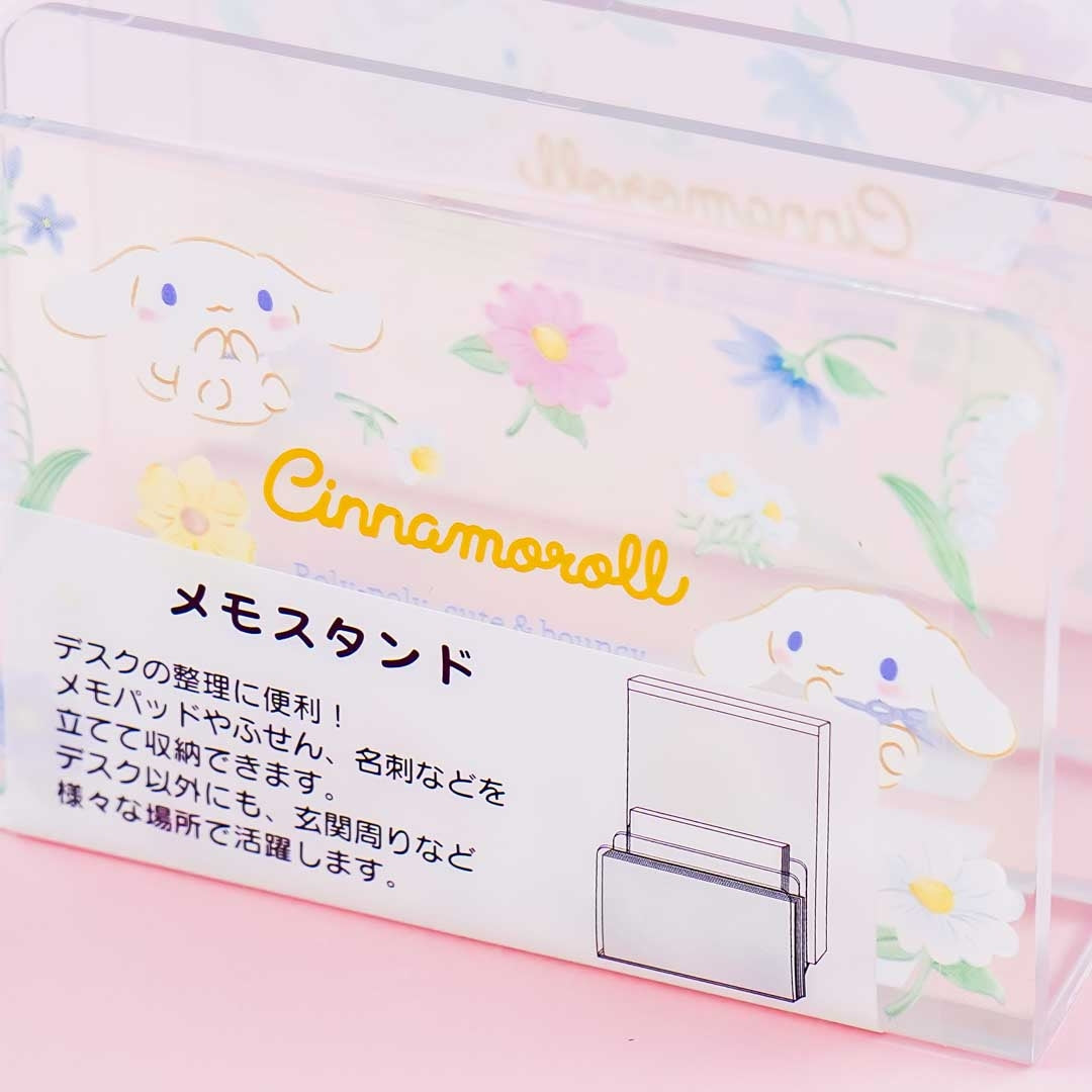 Cinnamoroll Flowery Memo Stand
