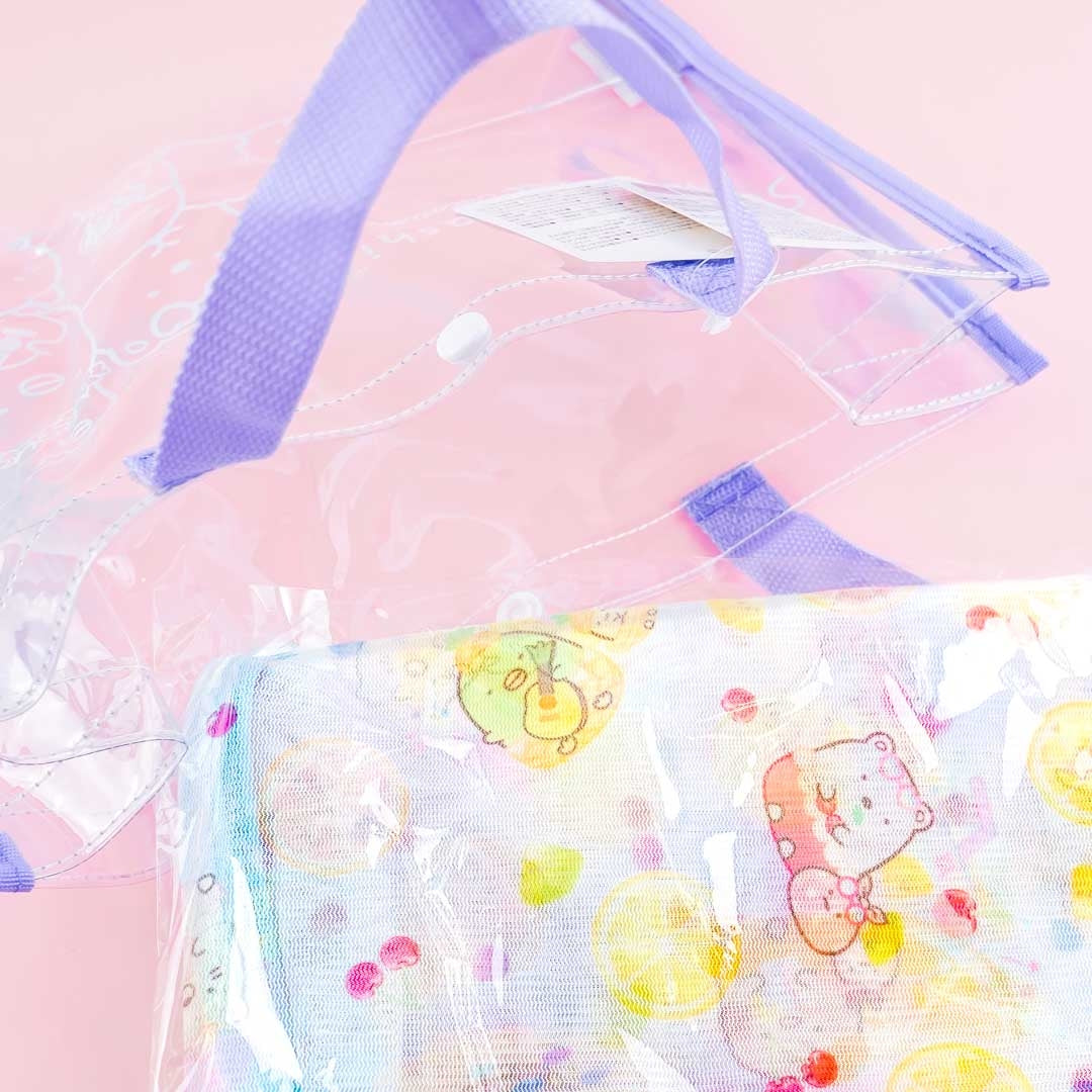 Sumikko Gurashi Pen Pen Fruits Tote Bag With Laundry Pouch