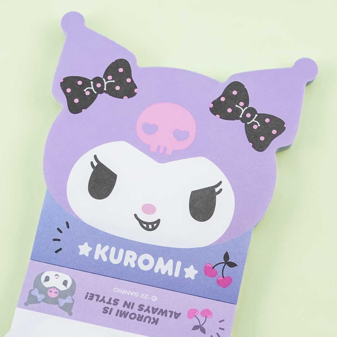 Kuromi Die-cut Memo Pad