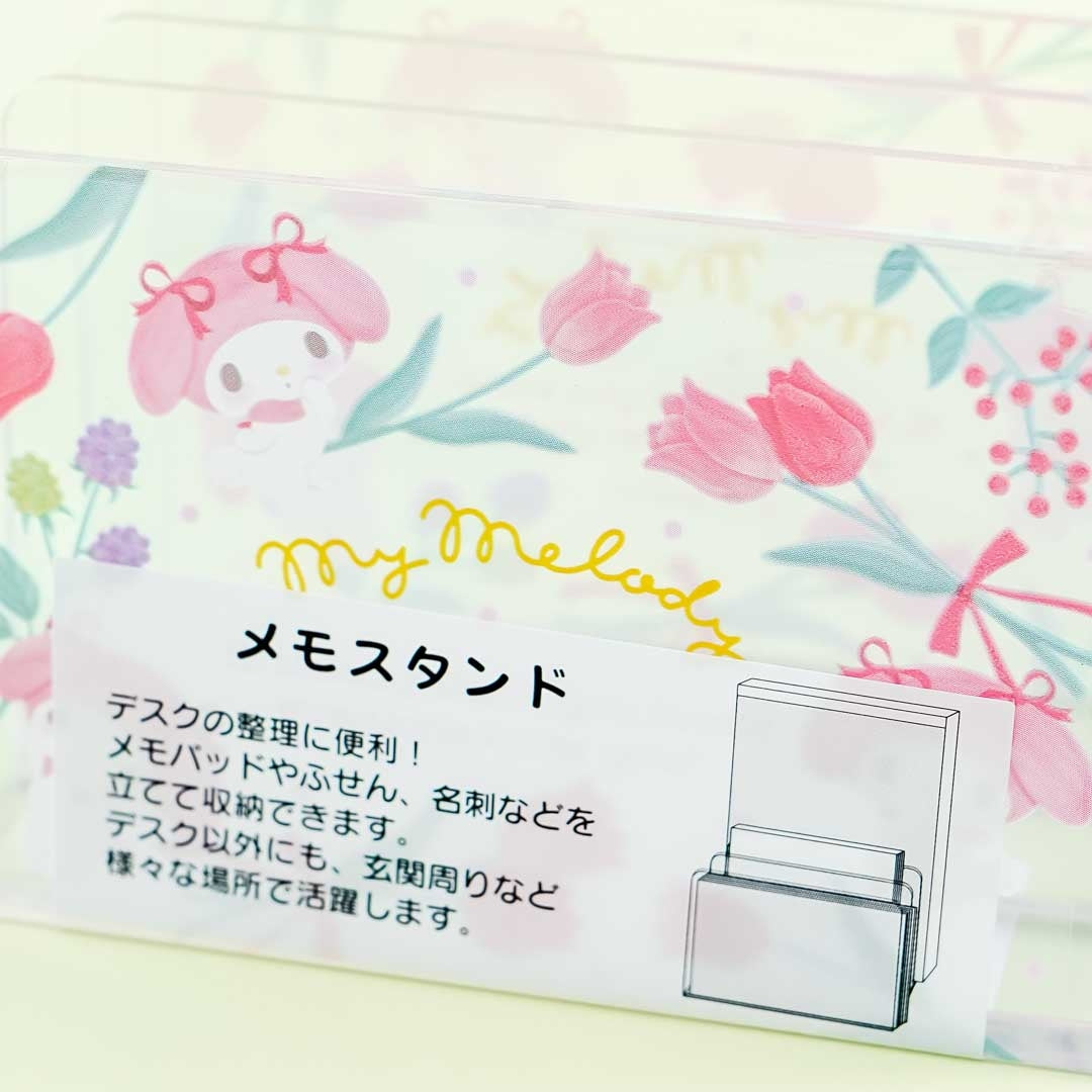 My Melody Flowery Memo Stand