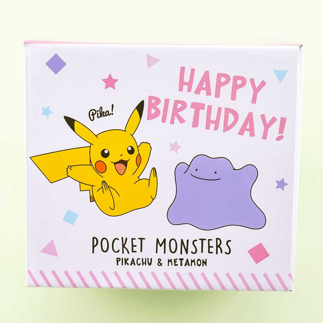 Pocket Monsters Message Mug - Pikachu & Ditto