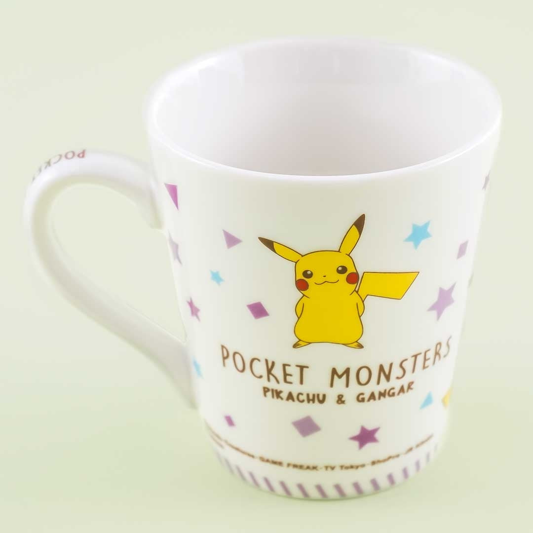 Pocket Monsters Message Mug - Pikachu & Gengar