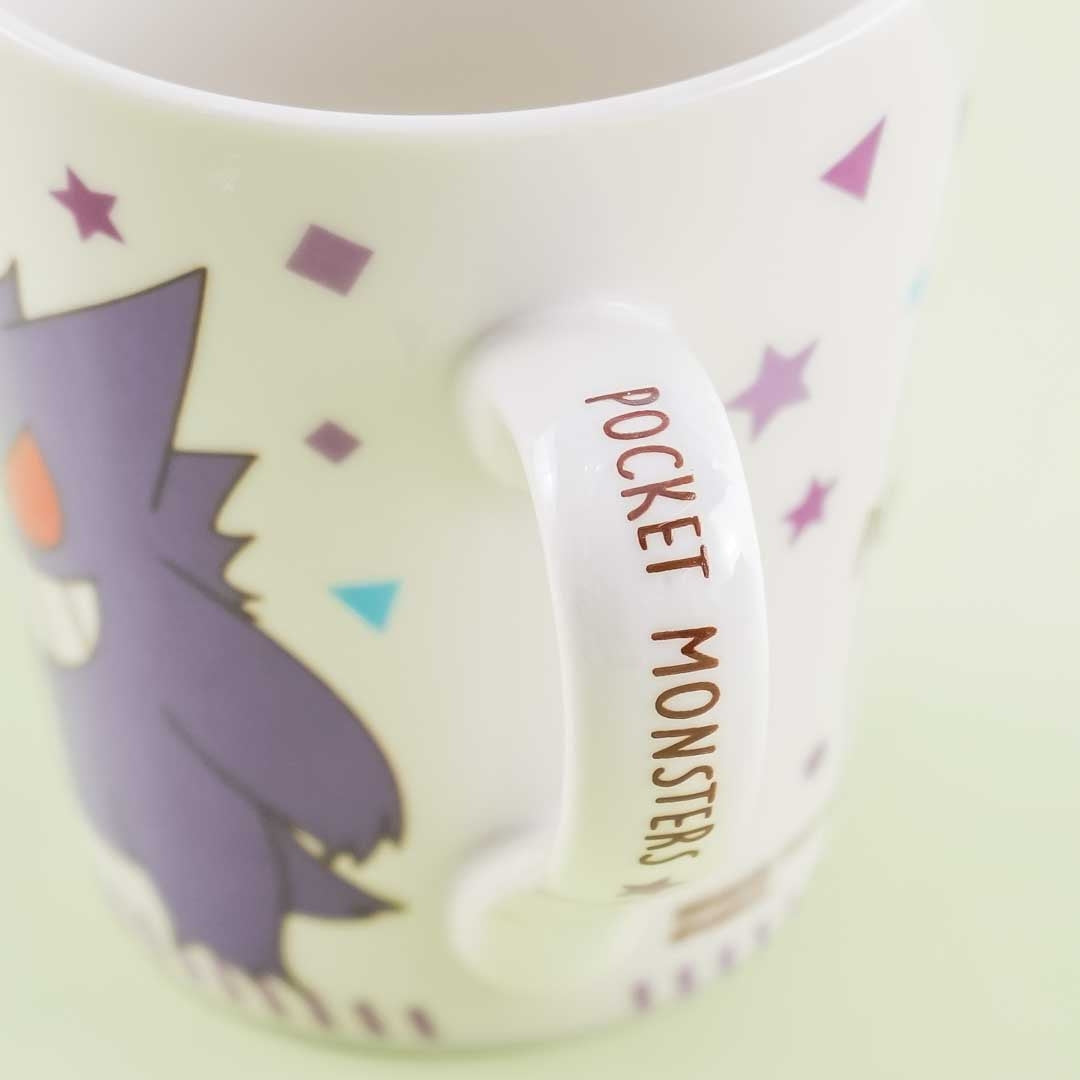 Pocket Monsters Message Mug - Pikachu & Gengar