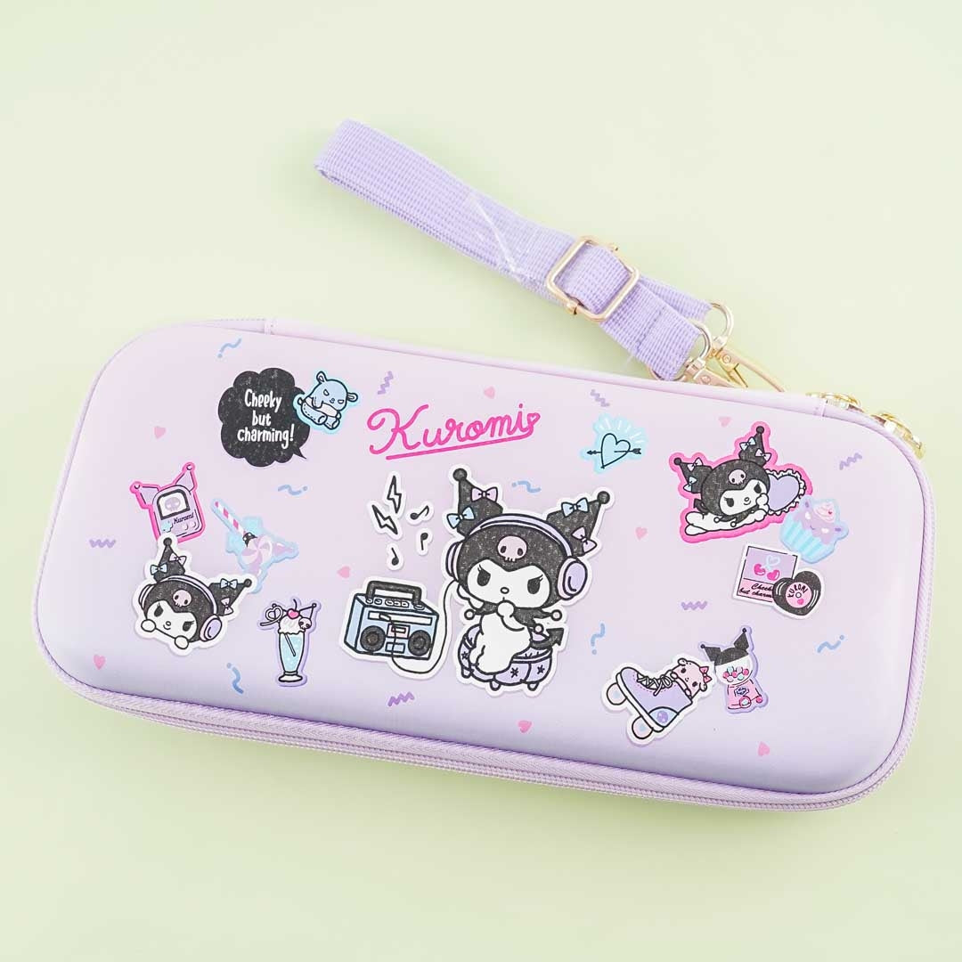 Kuromi Cheeky Gaming Console Hard Pouch