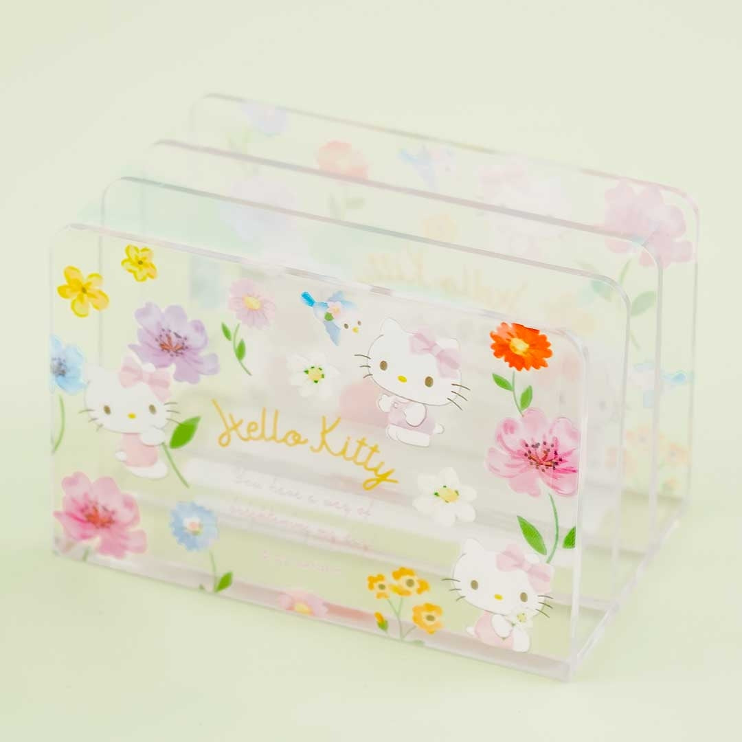 Hello Kitty Flowery Memo Stand