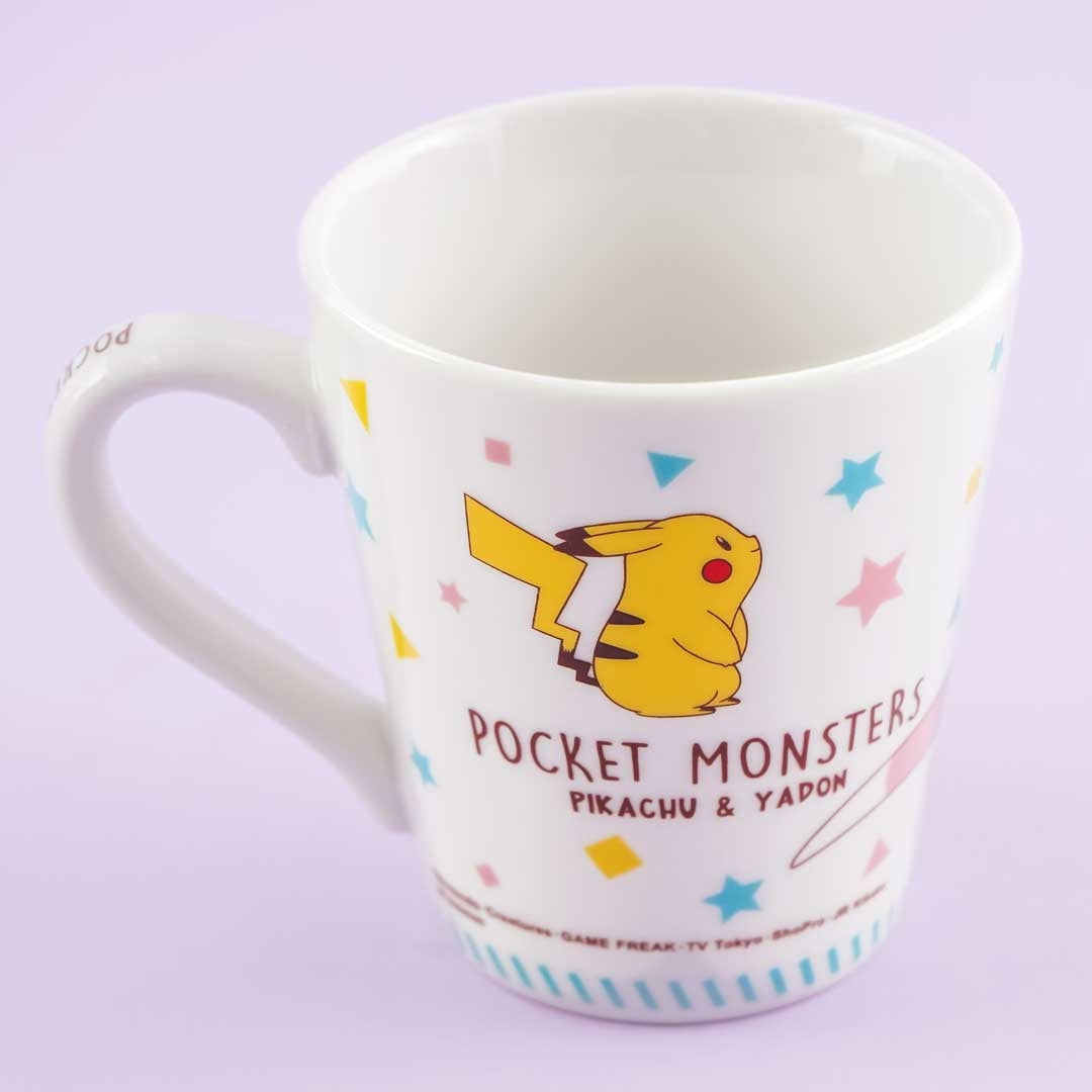 Pocket Monsters Message Mug - Pikachu & Slowpoke