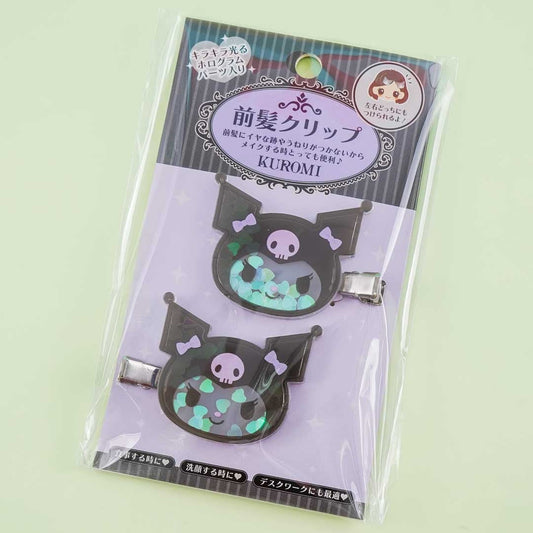 Kuromi Shaka Shaka Side Bangs Hair Clips
