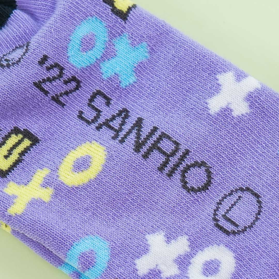 Bad Badtz-Maru Funny Faces Jacquard Socks