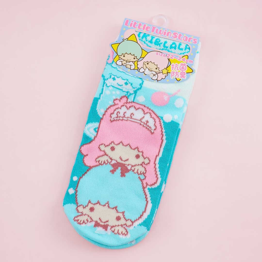 Little Twin Stars Sparkling Soda Jacquard Socks