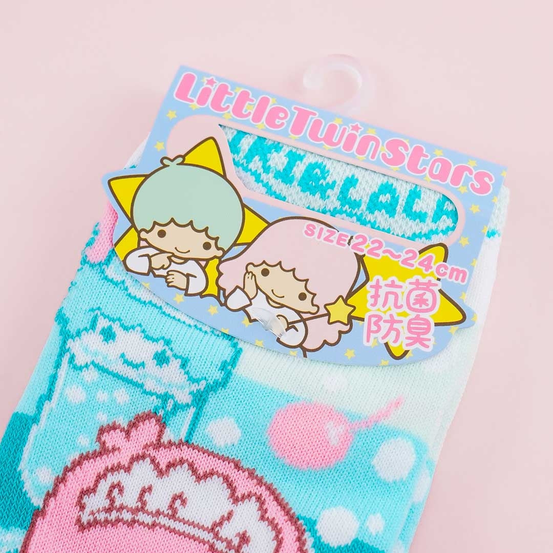 Little Twin Stars Sparkling Soda Jacquard Socks
