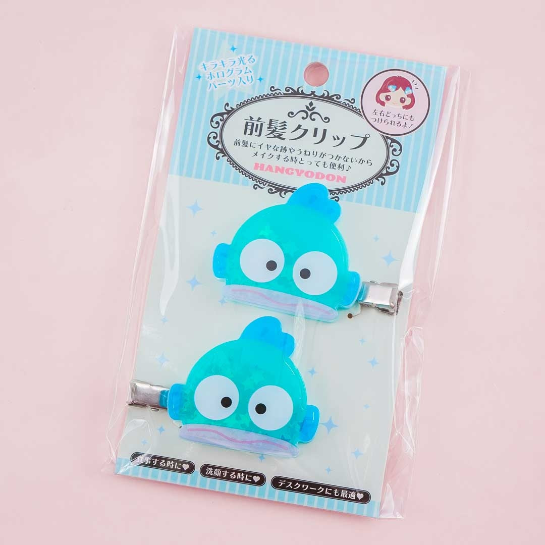 Hangyodon Shaka Shaka Side Bangs Hair Clips