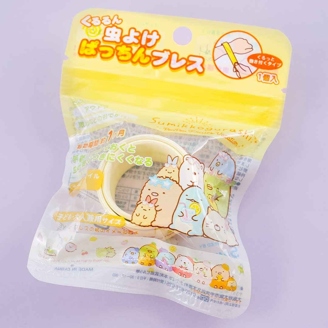 Sumikko Gurashi Insect Repellent Slap Bracelet